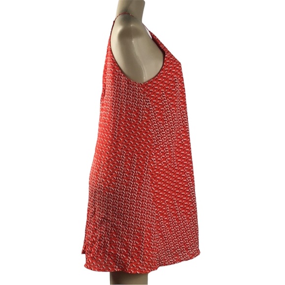 Charles Henry Geometric Flowy Tank Shift Dress SzM - Picture 3 of 10